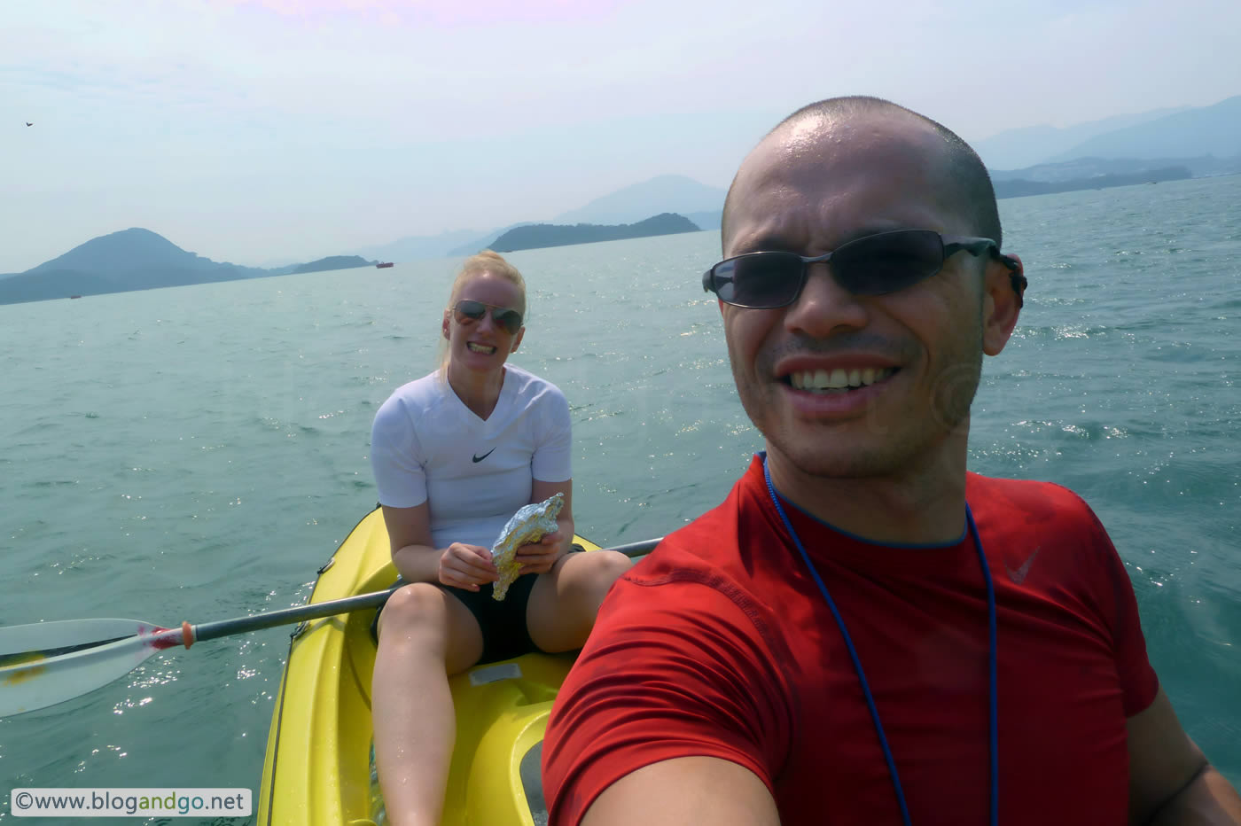 Kayaking in Sai Kung (19 Oct, 2013)